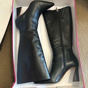 Vince Camuto - black knee high boots - 7